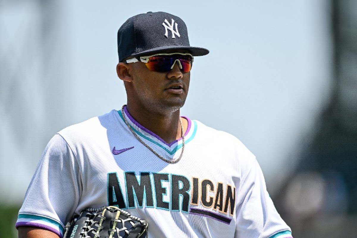 Yankees prospect Jasson Dominguez at MLB Futures Game